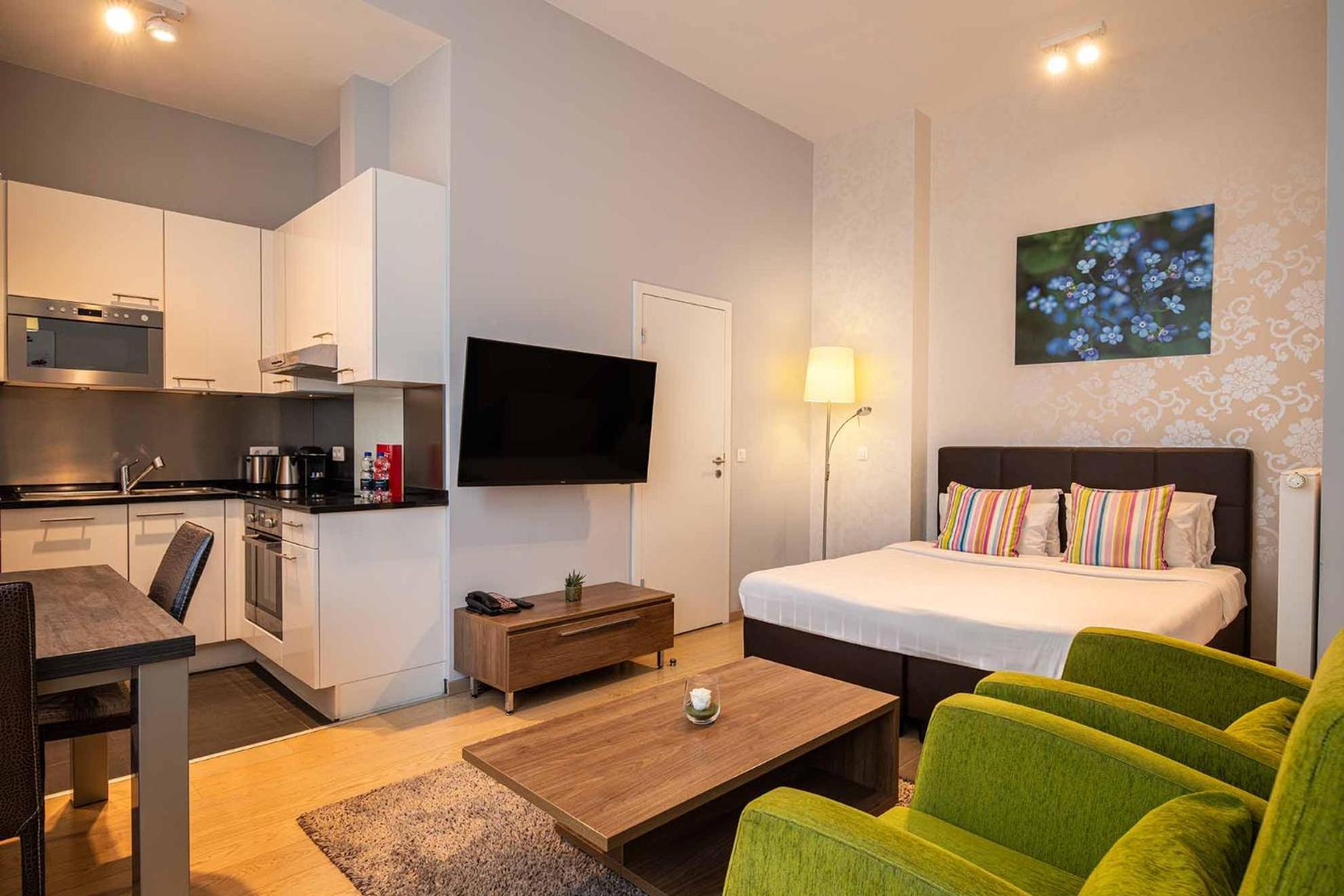 Thon Residence Florence Aparthotel Брюссель Екстер'єр фото
