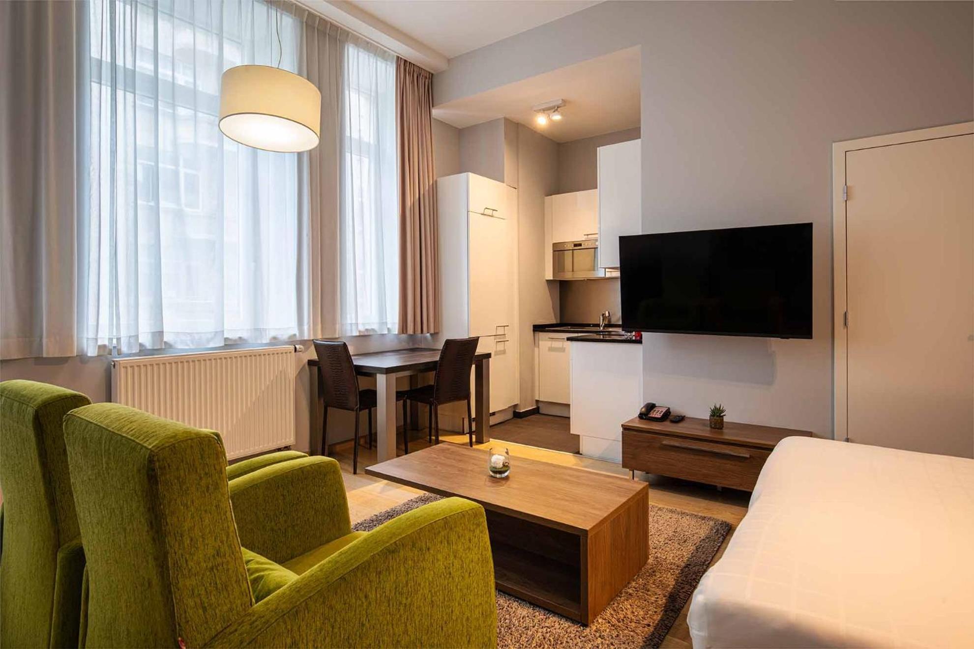 Thon Residence Florence Aparthotel Брюссель Екстер'єр фото
